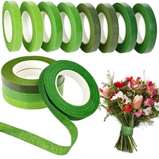 12 Roll Floral Tape 1/2 Inch 30 Yard Florist Tape Green Flower Wrap Tape for ...
