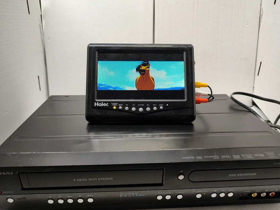 Funai ZV427FX4 A DVD Recorder VCR Combo HDMI VHS Player remote control Tested - Image 2 of 4