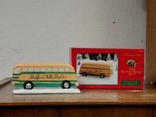 A Wonderful Holiday It's A Wonderful Life Bedford Falls School Bus Vtg '94 Box 