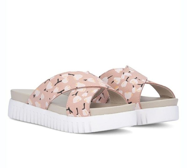 Women Isle Jacobsen Mules Multicolor Leather 40.5