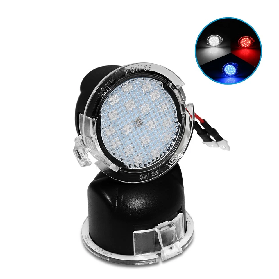 2pcs Led Under Side Mirror Puddle Lights lamps For Ford Expedition 2007-2017 - Изображение 4 из 4