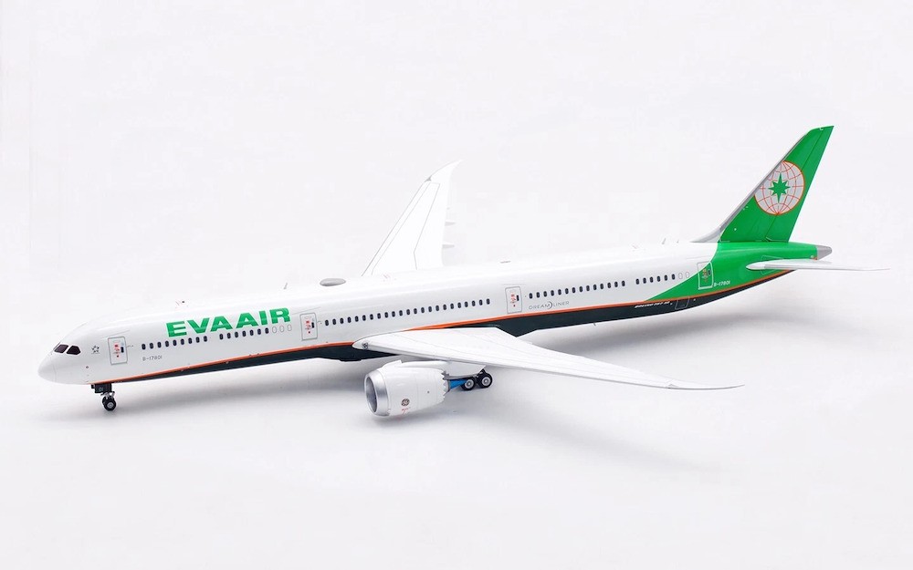 SQ Wings L2042 EVA Air Boeing 787-10 Dreamliner B-17806 Diecast 1