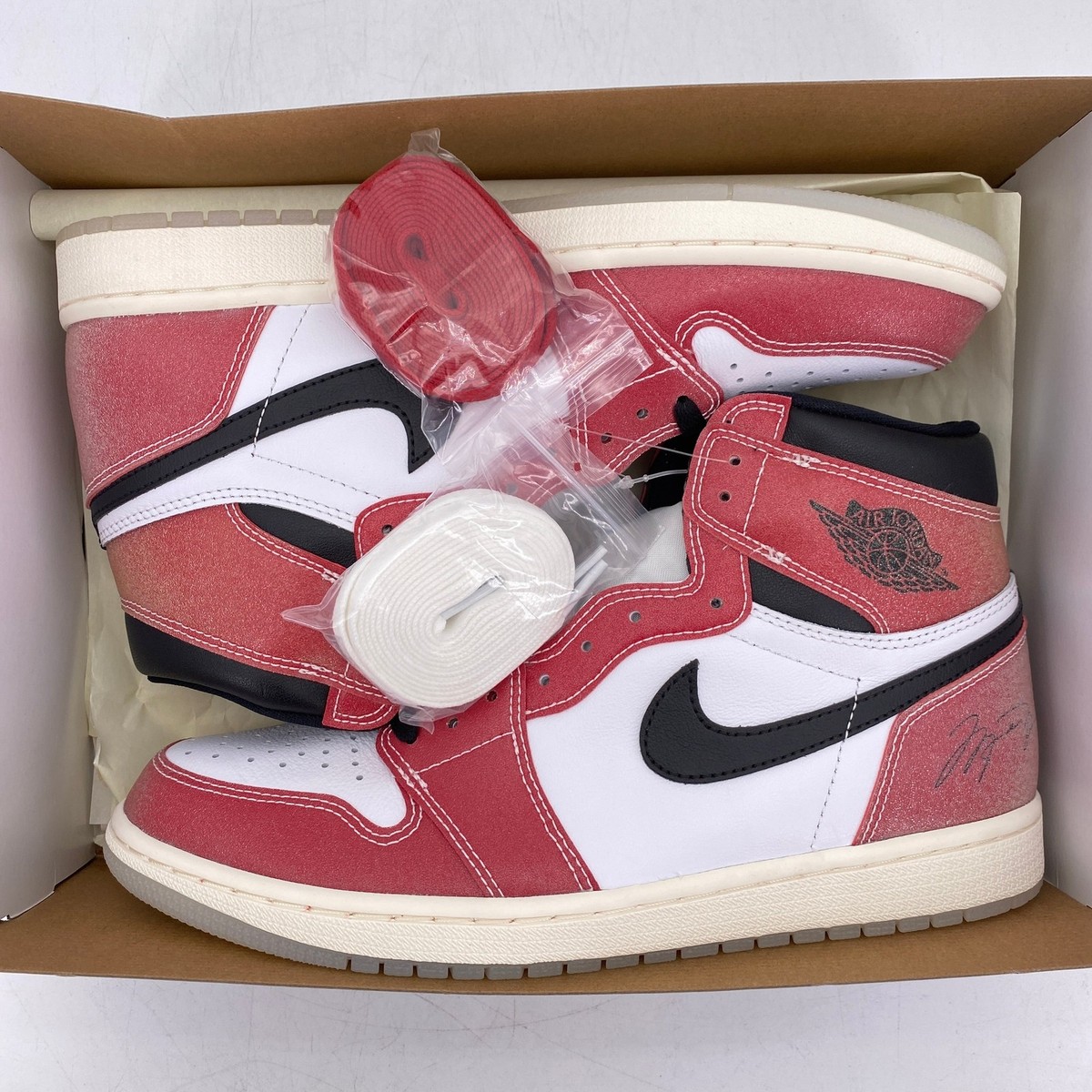 【JORDAN】トランプ Size 10.5 - Jordan 1 Retro High OG SP x Trophy Room Chicago