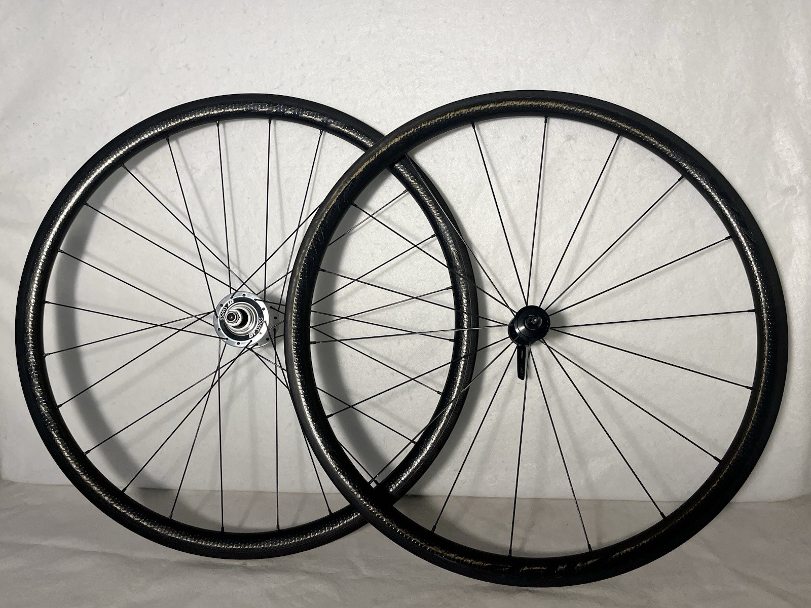 Zipp 202 Firecrest DT Swiss Clincher Track Fixie Fixed Gear Wheelset 700c 24/18H