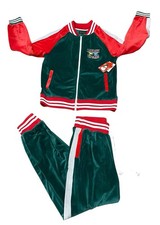 Blizzard Bay Jolly Knits Men's Ugly Christmas Track Suit Size Small New With Tag