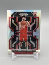Silver Prizm Alperen Sengun Rookie RC #318 2021-22 Panini Holo Refractor SP