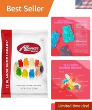 Candy, 12 Flavor Gummi Bears, 5 Pound Bag