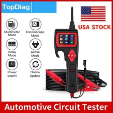 TOPDIAG P200 Smart Hook Power Car Circuit Probe Analyzer 9-30V Injector Tester