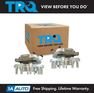 TRQ Front Wheel Bearing & Hub Assembly LH RH Pair for Dodge Ram 4500 5500 Truck