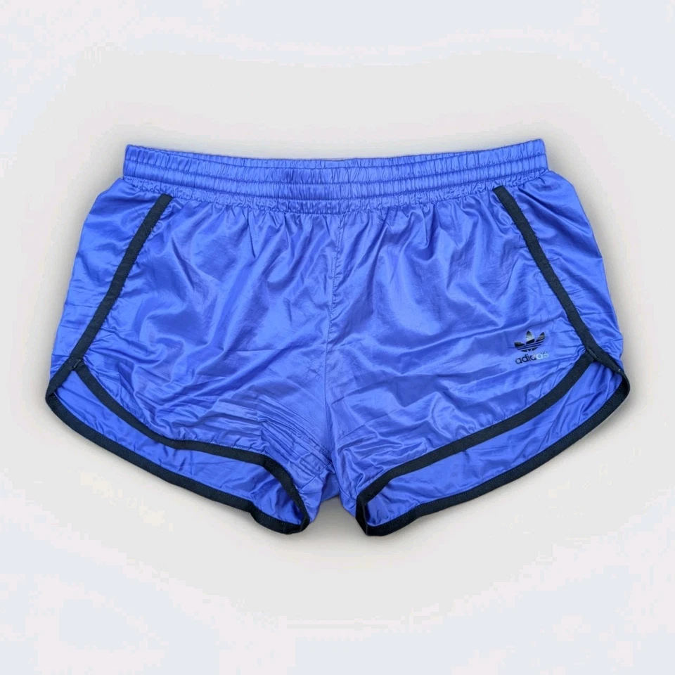 ADIDAS Glanz Shorts Running Damen Fitness Laufen Sprinter 164 Retro Freizeit - Bild 1 von 4
