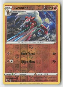 Lycanroc 095/185 Vivid Voltage Reverse Holo