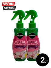 Miracle-Gro Orchid Plant Food Mist 8oz 2-Pack for Indoor Orchids