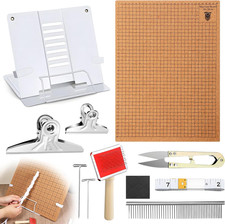 108 Pcs Macrame Kit 12&times;16 Inch Macrame Board and Pins, Double Sided