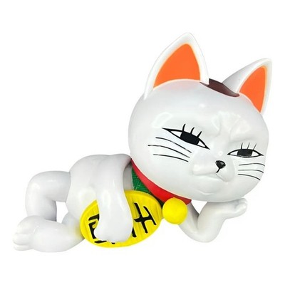 Dandadan Turbo Granny Lucky Cat Figure SunrisePop - Maneki Neko Style 12cm PVC