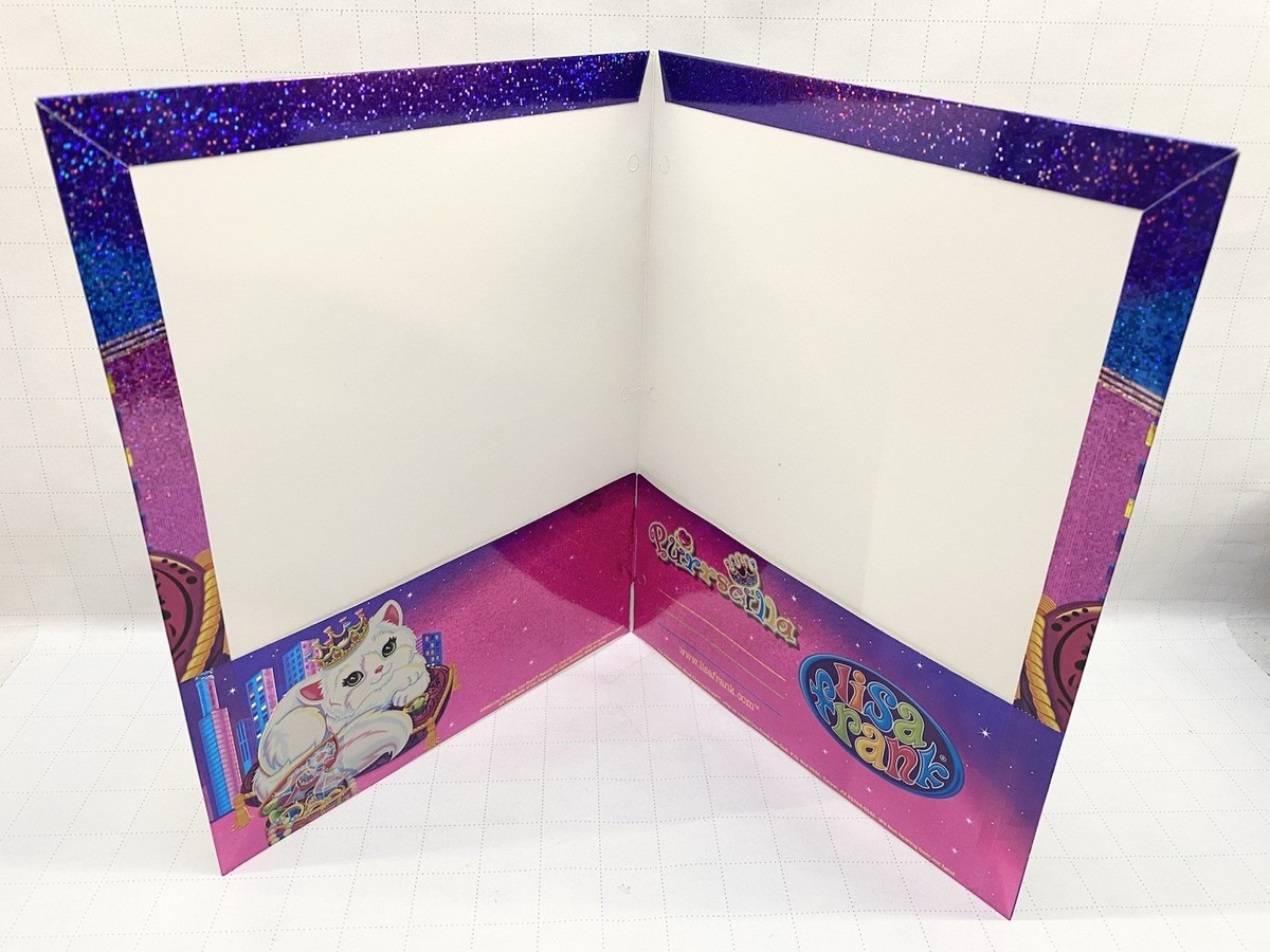 Rare HTF 2003 Lisa Frank Holographic Purrscilla Folder | eBay