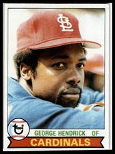 1979 Topps #175 George Hendrick