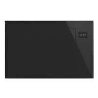 Smeg Musa Built-In 900W Microwave with Grill - Black FMI225BI