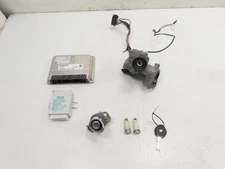 00 BMW Z3 E36 2.5L #1304 Lock & Key Set, ECU DME EWS Immobilizer Ignition M52/TU