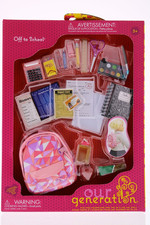Our Generation Off to School Accessory Set for 18" Dolls