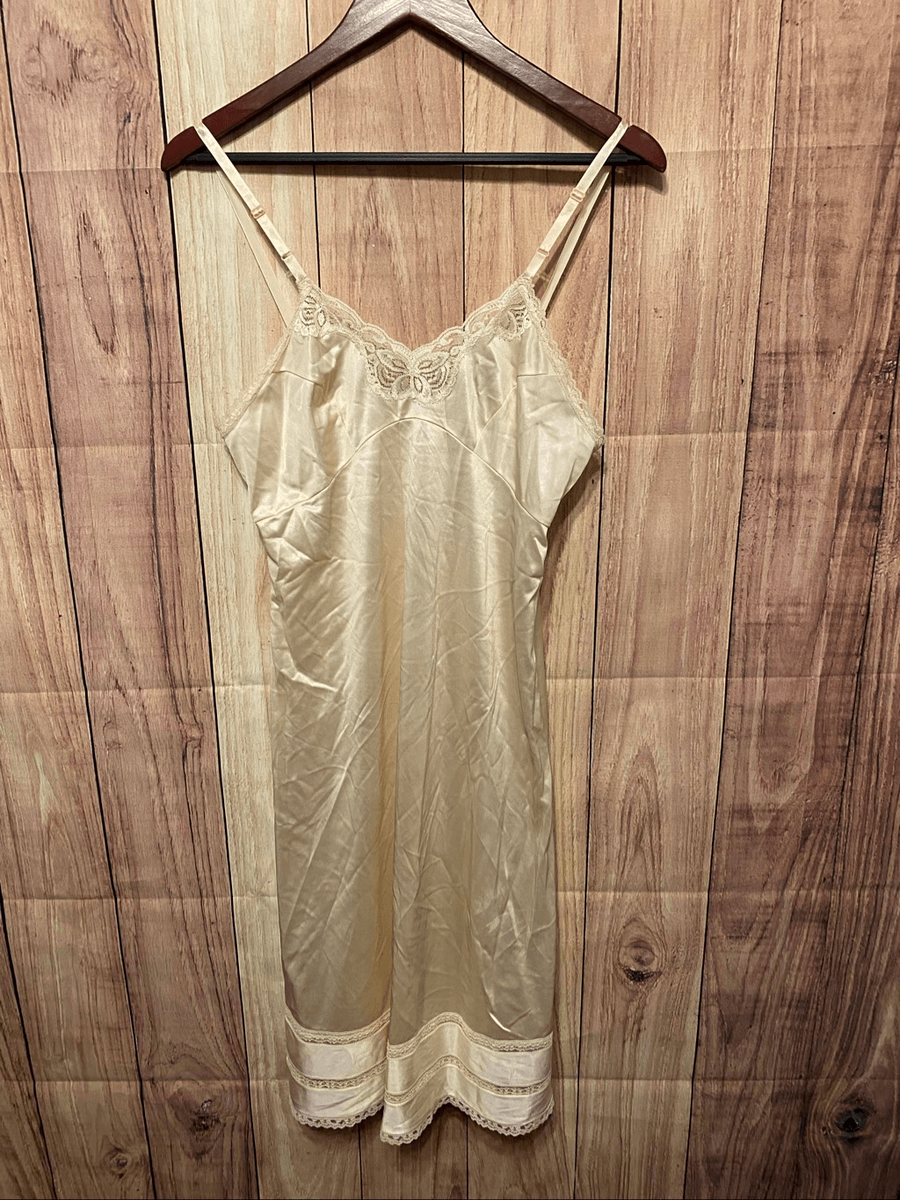 cream night dress Every Night Slip Dress - Women's Size M/L, Cream