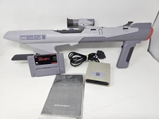 Super Nintendo SNES Super Scope 6 Light Gun with Receiver, Manual & Game Tested 