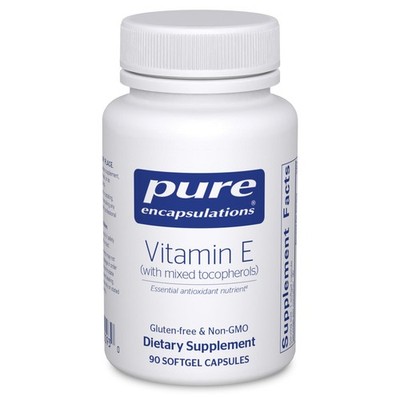 Pure Encapsulations Vitamin E (with Mixed Tocopherols) - Antioxidant Protecti...