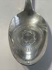 Great Seal Of The State Of Rhode Island Vintage Souvenir Spoon Collectible