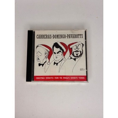 Carreras Domingo Pavarotti Christmas Favorites CD 1993 Sony Masterworks