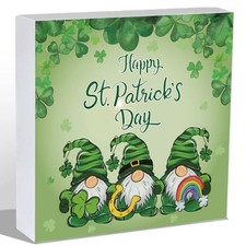 St Patricks Day Table Decor St Patricks Day Decorations Indoor Shamrocks Gnomeee