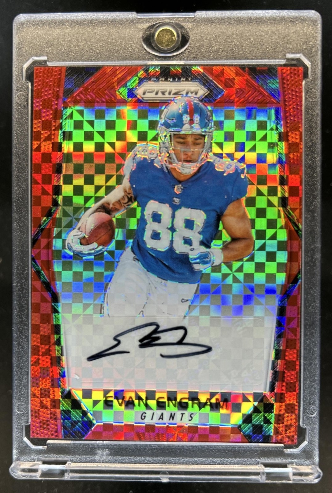 Evan Engram Panini Origins Rookie Autographs #RAEE Red
