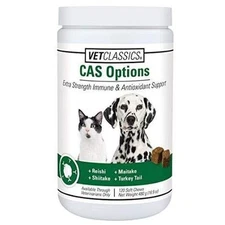 Vet Classics CAS Options Extra Strength Immune Support for Dogs, Cats – Pe