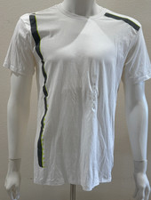 ARMANI EXCHANGE T-shirt White Logo Cotton Vintage NWT L