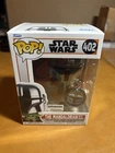 Funko Pop THE MANDALORIAN WITH GROGU AND PIN Amazon Exclusive Star Wars #402