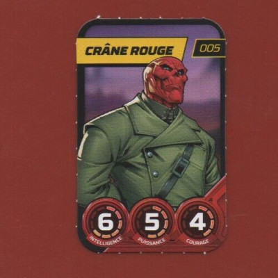 Marvel 2023 - E. Leclerc Nr. 005 - Roter Schädel (Ref. B1905)