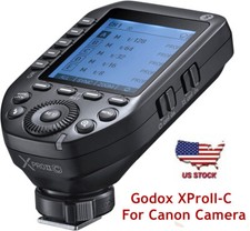 Godox XProII-C Wireless Flash Trigger for Canon Camera 1/8000s HSS TTL Transmit