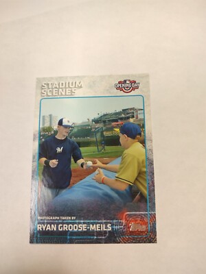 2015 Topps Opening Day Stadium Scenes Ryan Groose-Meils (Wrigley Field) #STA-RGM