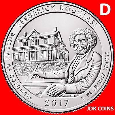 2017-D FREDERICK DOUGLASS HISTORIC SITE (D.C.) QUARTER UNCIRCULATED