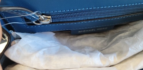 Michael Kors Ava Steel Blue XS Crossbody Leather - Picture 4 of 6