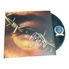 POST MALONE SIGNED AUTOGRAPH BEERBONGS & BENTLEYS LP VINYL ALBUM BAS BECKETT