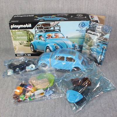 PLAYMOBIL VOLKSWAGEN 70177 Beetle Touring Car OPEN Box New Complete Set 2021