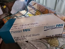 Durable Packaging Premier Pop-Up Foil Sheets 12 x 10-3/4 inch 500-Pack 12104