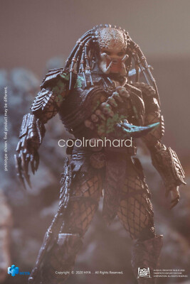 Hiya LP0073 AVP Alien VS Predator Final Battle Scar Predator 1/18 5  Figure toy