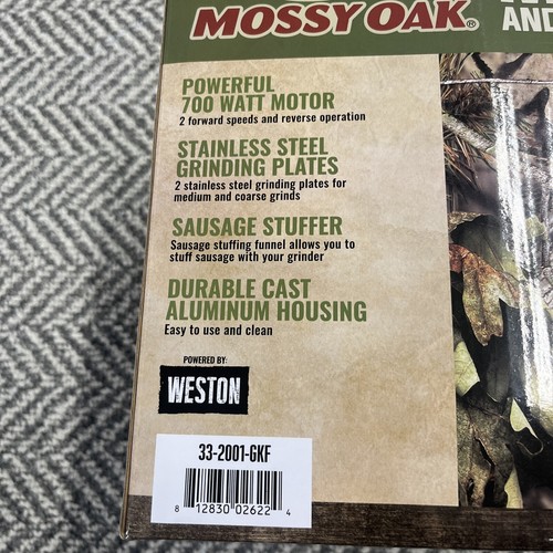 Weston Mossy Oak GameKeeper® 12 Electric Meat Grinder & Sausage