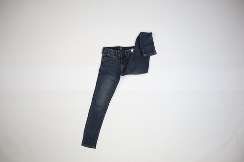 Gap Super Skinny Fit Jeans Medium Wash Denim Indigo Girls 7 Slim - Picture 3 of 13
