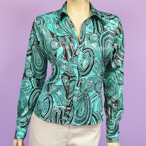 Long Sleeve Open Front Blouse Top 