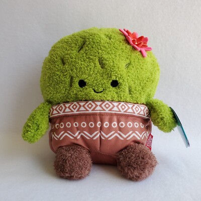 Bumbumz Rodeobumz COLLEEN the CACTUS 7.5'' Bum Bumz plush Succulent plant Rodeo