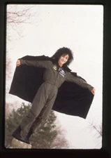 Joan Jett 1986 Photo Shoot wearing Military Jumpsuit Original 35mm Transparency
