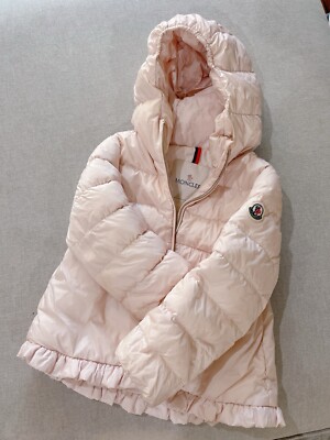 Moncler Girl Goose Down Puffer 3Y Light Pink