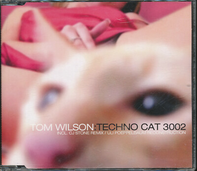 Tom Wilson Techno Cat 3002 Maxi CD NEU Re-Flex Joins Spacekid CJ Stone Remix