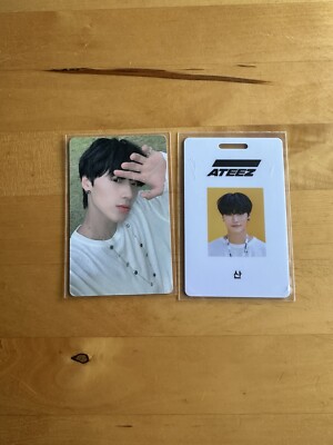 Ateez San Season s Greeting 2021 Limited Photocard ID RARE PC